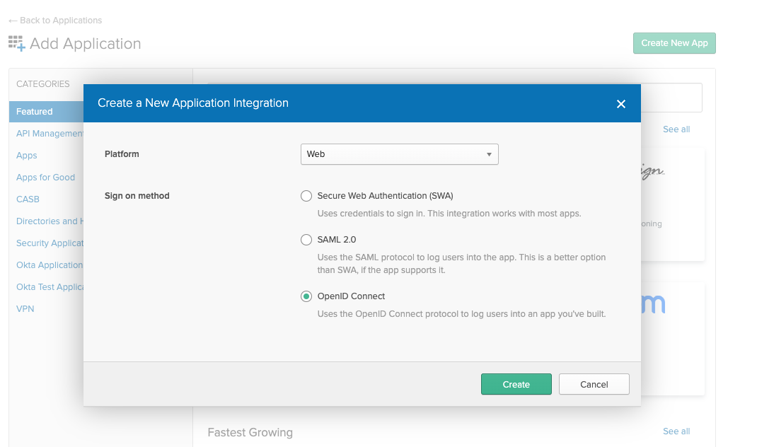 Create App for vCluster Platform